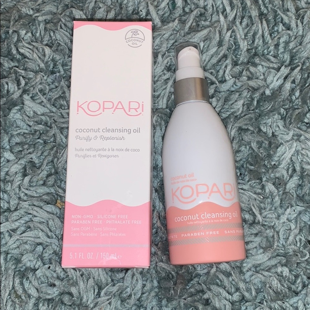 kopari coconut cleansing oil